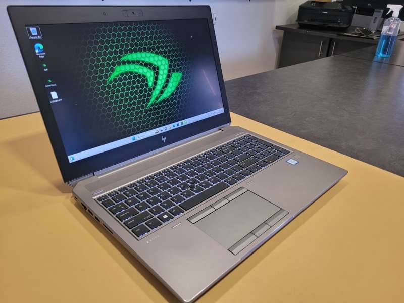 LATE ENTRY*MASSIVE SPEC!*HP ZBOOK 15 G5*i7-8850H*16GB RAM*256GB SSD*NVIDIA P2000*FHD*