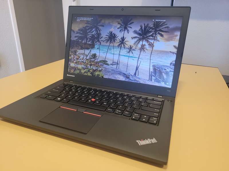Fast!*Lenovo Thinkpad T450*i5-5300U*8gb ram*240gb ssd*HD+ DISPLAY*
