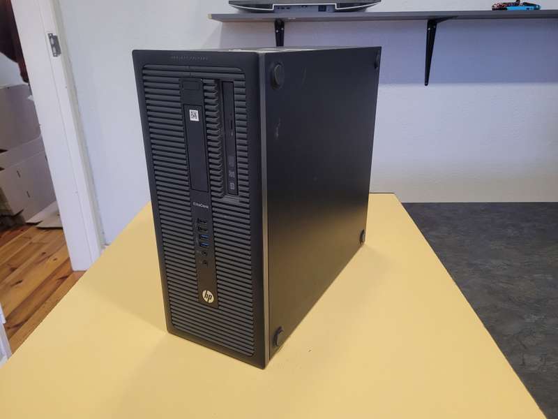 HP EliteDesk 800 G1 i5-4590 8GB RAM 500GB HDD DVD Quad Core HD4600 Graphics