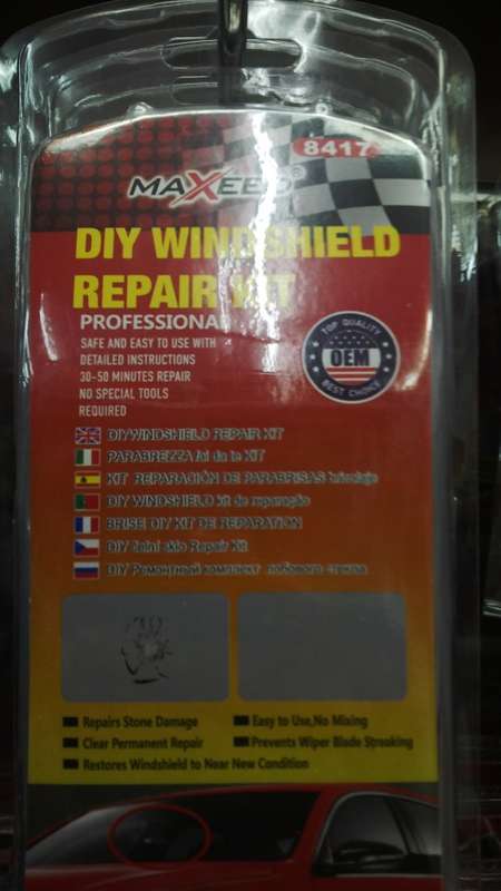 DIY Windshield Repair kit