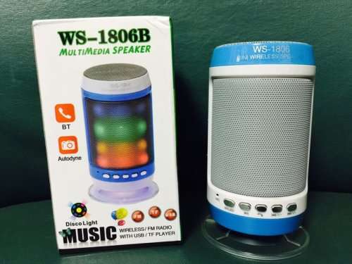Portable Bluetooth Wireless Multimedia Speaker with USB,SD card and FM Radio