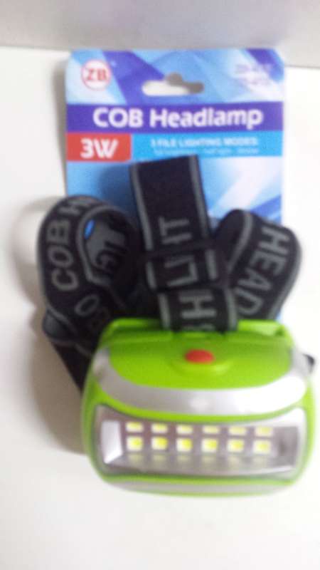 3W High Powered COB Headlamp(Stock)
