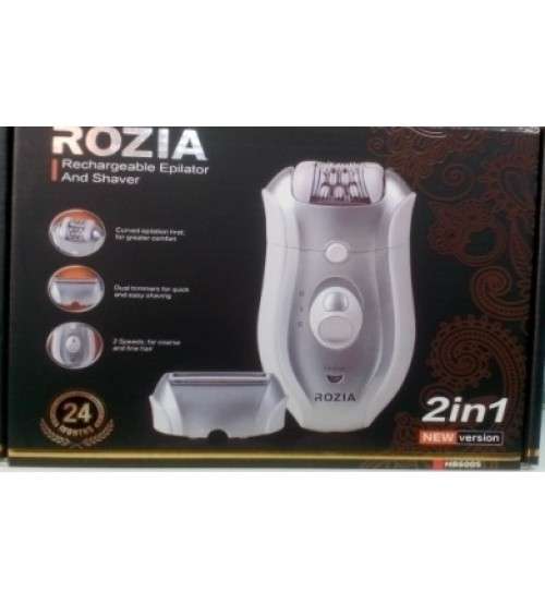 Rozia Shaver and Epilator - 2in1 Shaver and Epilators