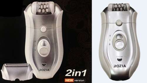 Rozia Shaver and Epilator - 2in1 Shaver and Epilators