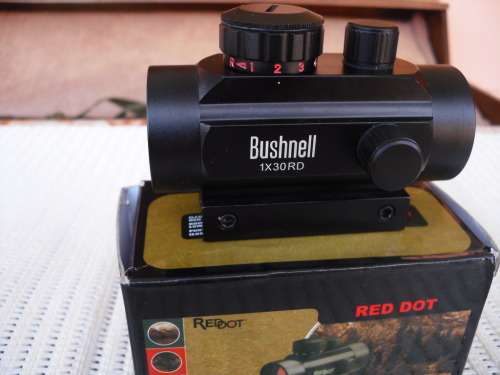Bushnell Red Dot Scope - Bushnell 1X30RD Red & Green Dot