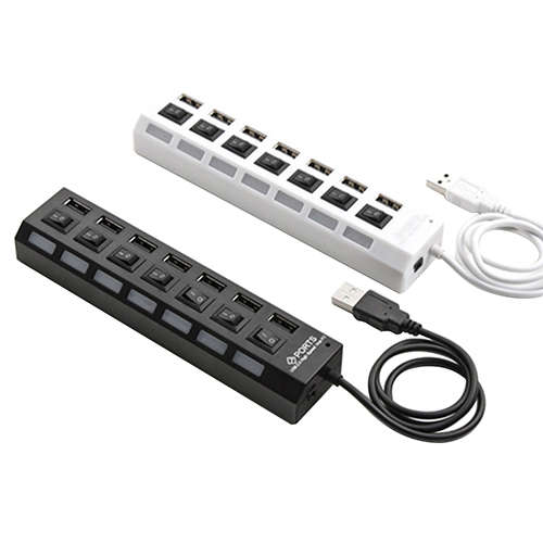 USB 2.0 Hub - 7 Ports USB Hub