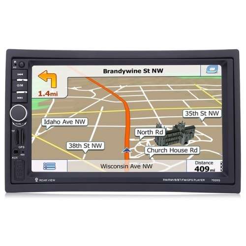 Car Radio - 7" Double Din Touch screen Radio - 7" Car Radio GPS/AUX/SD/BT/FM/USB MP5 player