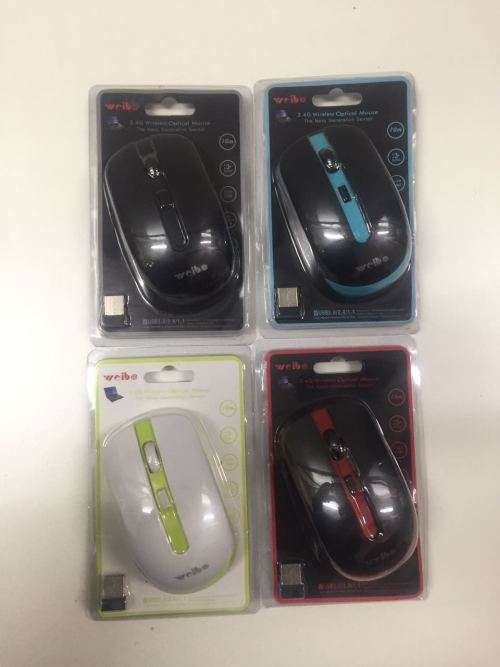 Wireless Mouse - 2.4G Wireless Optic Mouse - Wireless 3 Button Mouse