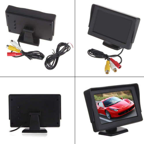 4.3" RearView Monitor - Reverse Monitor - 4.3"  LCD Rearview Monitor