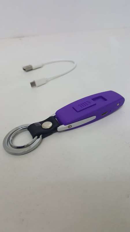 Electronic Lighter - Lighter - Keyring Lighter - Cigarette Lighter USB Rechargeable Lighter