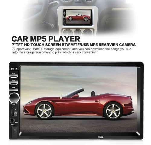 Car Radio - 7" Double Din Touch screen Media player