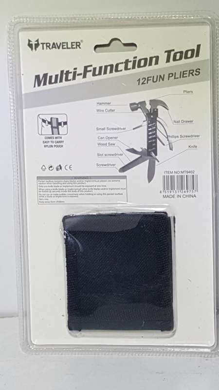 Multi-Tool - Multi-function pocket tool - Camping Multi-Tool