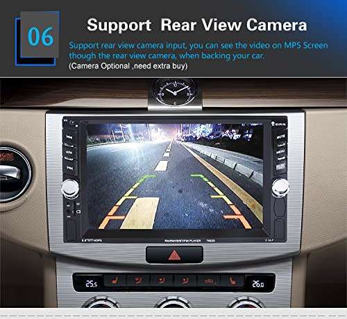 Car Radio - 7" Double Din Touch screen Radio - 7" Car Radio BT/FM/USB MP5 player