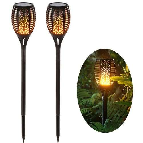 Solar Light - LED Solar Torch Light - Solar Courtyard Light - Parth Light