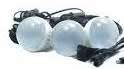 Solar Light Kit -  Outdoor Solar Lighting System - 3 Bulb LED Solar Light Kit