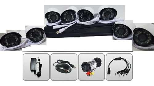 AHD 8 Channel Kit - 8 Channel AHD CCTV Security Recording System