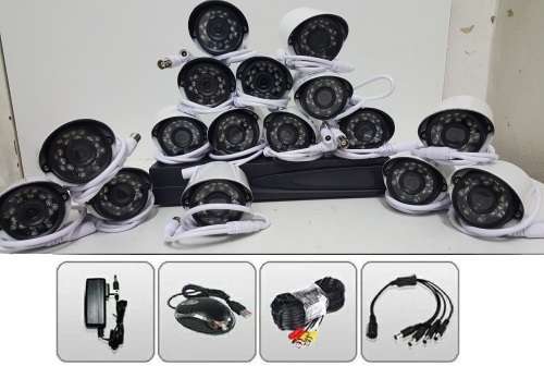 AHD 16 Channel Kit - 16 Channel Camera AHD CCTV Security Recording System
