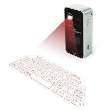 Keyboard - Laser Projector Keyboard - Full QWERTY Bluetooth Laser Keyboard(Use on IOS & Android)