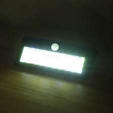 30 Led Solar Light - LED Solar Wall Light with Motion Sensor