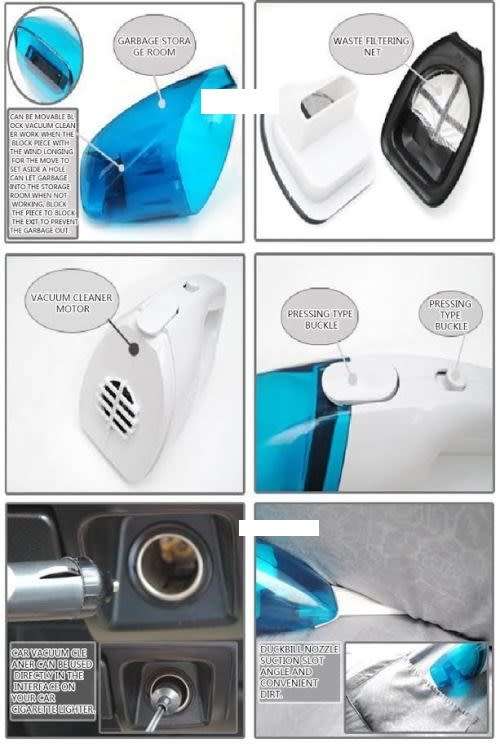 vacuum Car Cleaner  Portable High-Power