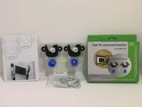Flat Screen Wall Mount - Invisible Wall Mount For all size TV`s - NH13-65 Universal Wall Mount
