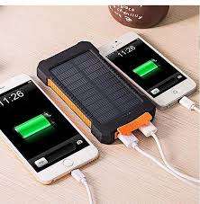 Power Bank  With LED - 2 USB Port  20000mah