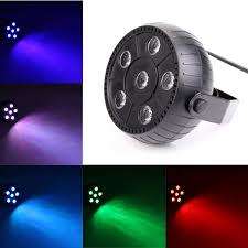 Clearance Auction!!! Par Light - 6 LED Mini Par Light - RGB Par Light