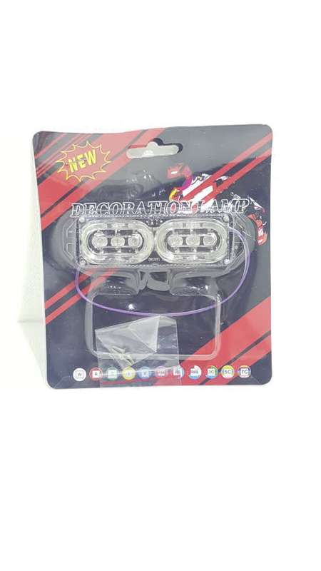 Lights Super Bright 12V   LED Lights Strobe Warning Lamp Decoration R/B (Small)
