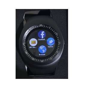 Smart Watch - Round High Quality Bluetooth & Sim Smart Watch