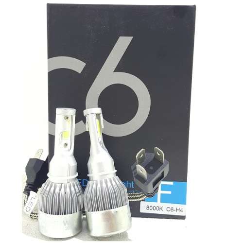 LED Headlight Kits - C6 H4 40W 3pin LED HeadLight Kits - H4 3pin 12V~24V LED Headlights