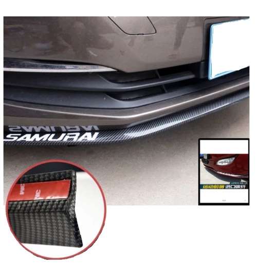 Black Friday Special!!! Carbon look 2.5m Rubber Lip fits - 2.5m Samurai Rubber Lip Protector