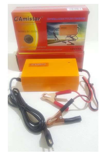 Battery Charger - 12V 15A Pulse Battery Charger - G-Amistar 12V 15A Pulse Battery Charger