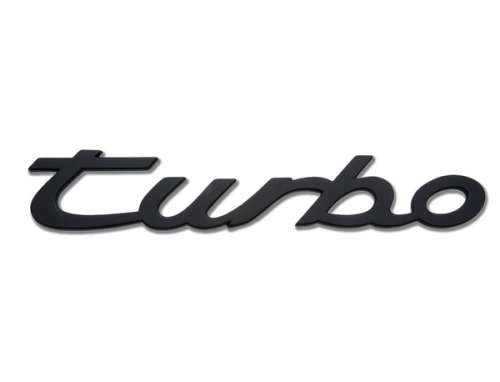 Boot Emblem - Turbo Boot Emblem - Turbo Boot and Fender Emblem
