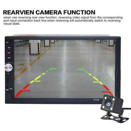 Car Radio - 7" Double Din Touch screen Media player