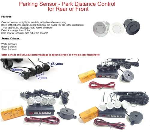 Car Audio Special!! 7" Car Radio + 80W Subwoofer with built-in Amp, Parking Sensors & Reverse Camera