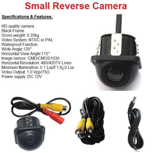 Car Audio Special!! 7" Car Radio + 80W Subwoofer with built-in Amp, Parking Sensors & Reverse Camera