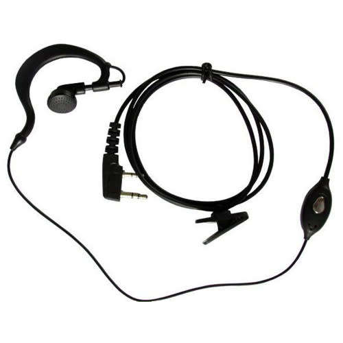 Portable 2-way Radio Earphones - Walkie Talkie over the Ear single Earphone