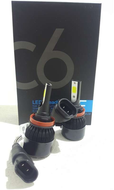 LED Headlight Kit - C6 H11 55W LED Head Light Kit - H11 2pin 12V~24V LED Headlights