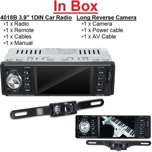 Car Radio + Reverse Camera Special!!! 3.9" Media Player with Reverse Camera