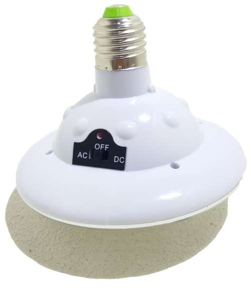 LED Light Bulb - Energy Saving Bulb - Disc Type Remote Controlled LED Emergency Bulb