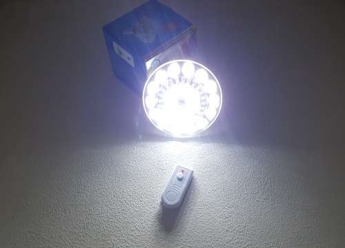 LED Light Bulb - Energy Saving Bulb - Disc Type Remote Controlled LED Emergency Bulb