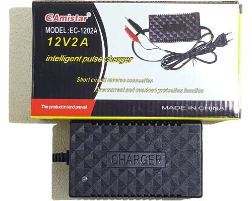 Battery Charger - 12V 2A Pulse Battery Charger - G-Amistar 12V 2A Pulse Charger(Wholesale/Bulk)