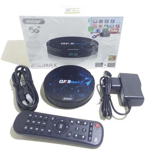 Android TV Box - 4K Android 10 TV Box - QK9Max Android TV Box