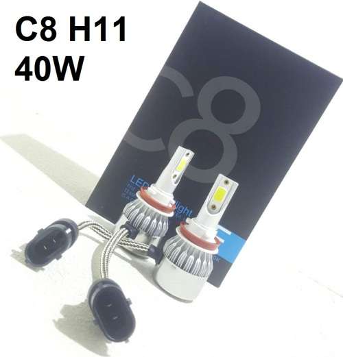 LED Headlight Kit - C8 H11 2pin LED Headlight Kit - C8 H11 12V~24V Headlight Bulb