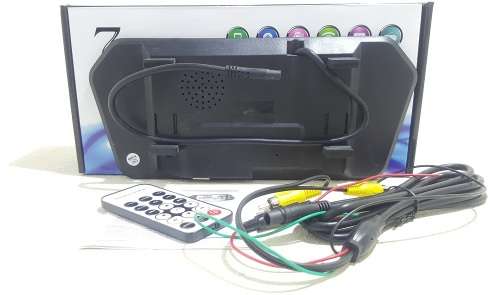 7" RearView Monitor - Bluetooth Media player Monitor - 7" Bluetooth LCD Rearview Monitor