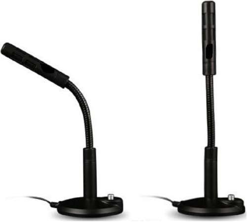 Microphone - Condenser Microphone With Tripod Stand - 3.5mm Jack PC/Mobile Condenser Microphone
