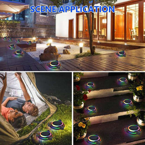 Solar Light - Solar RGB LED Garden Light - LED RGB Solar Path Light