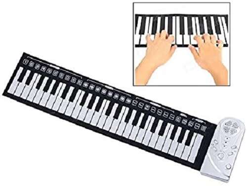 Piano Keyboard - 49 Key Roll Up Piano Key Board