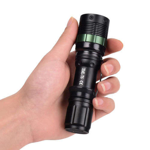 Torch - Rechargeable LED Flashlight - Multi-function Zoom Torch