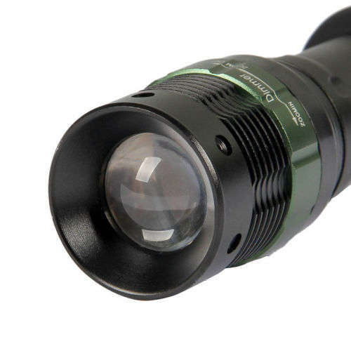 Torch - Rechargeable LED Flashlight - Multi-function Zoom Torch